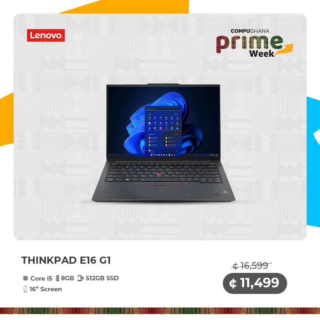 a_nasshh's tweet image. Head to the CompuGhana showroom now and snag your favorite gadgets at amazing prices! 🛍️ @CompuGhanaLTD is offering massive discounts on all products this week—don’t miss this deal! 🔥 #CompuGhanaPrimeWeek #LookSharp