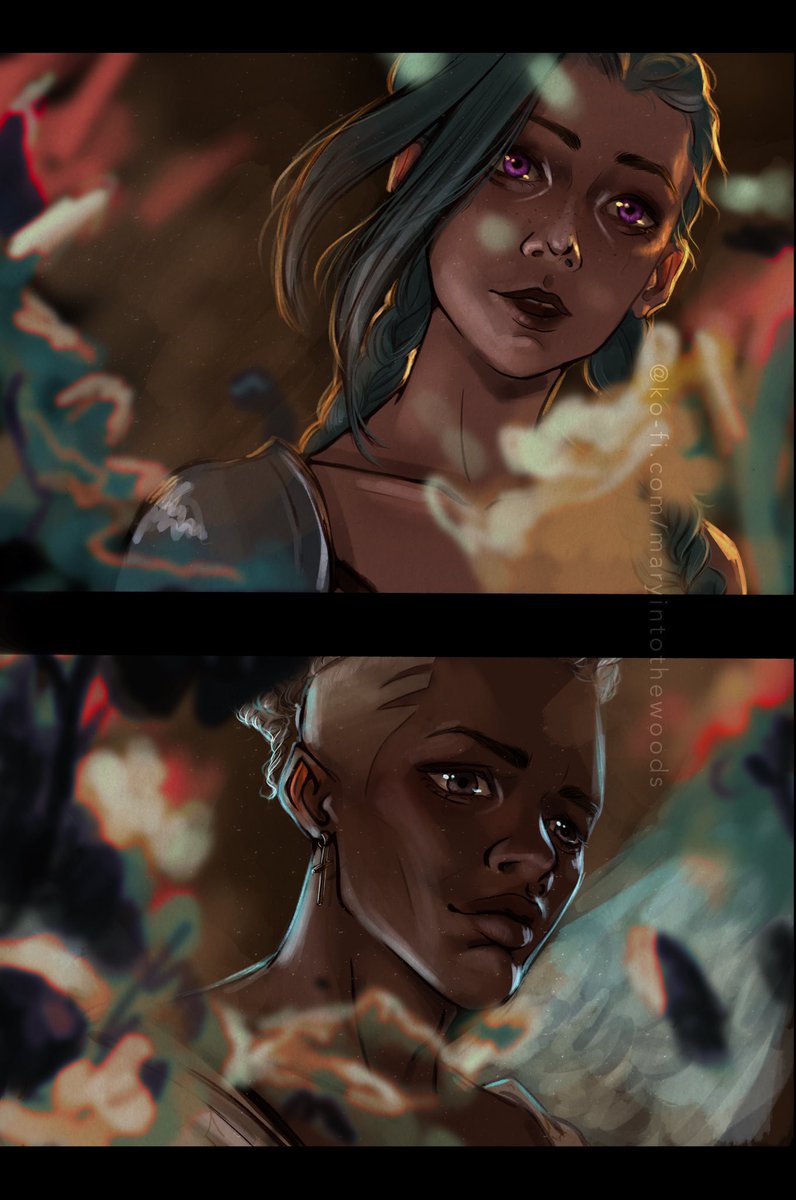 #timebomb Romeo and Juliet au part2  them seeing the first time through the aquarium is such an iconic scene 🥰
#jinx #ekko