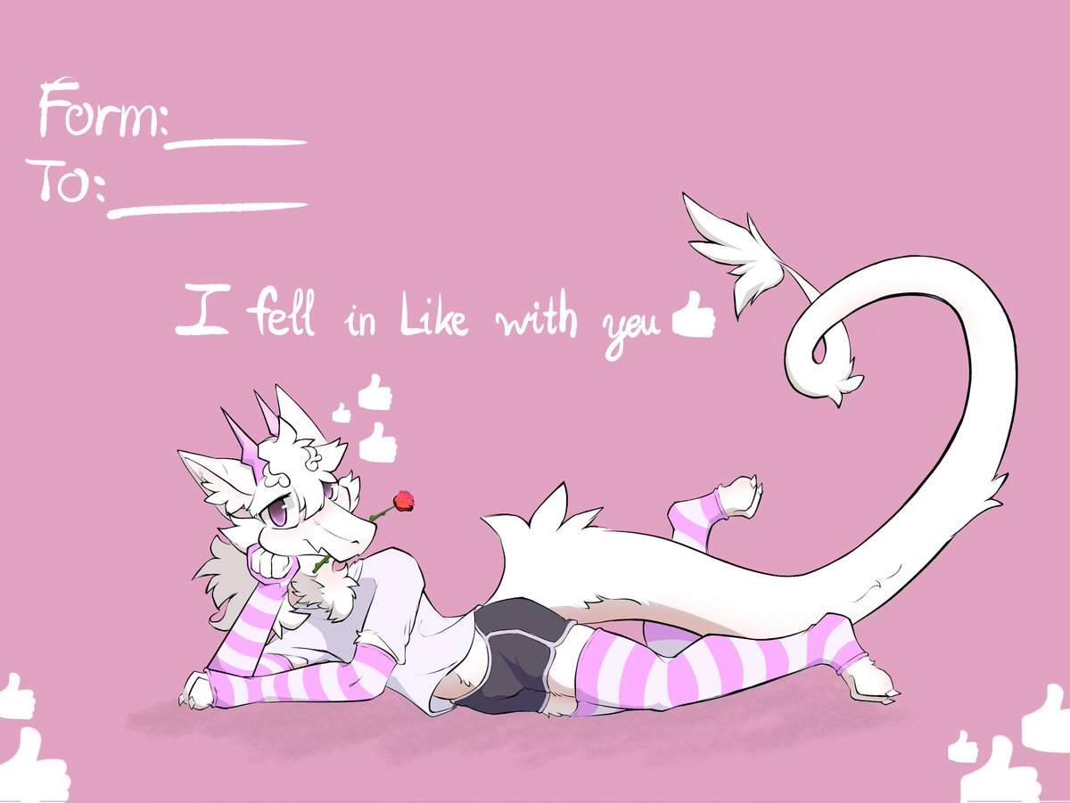 Late Valentine art :3