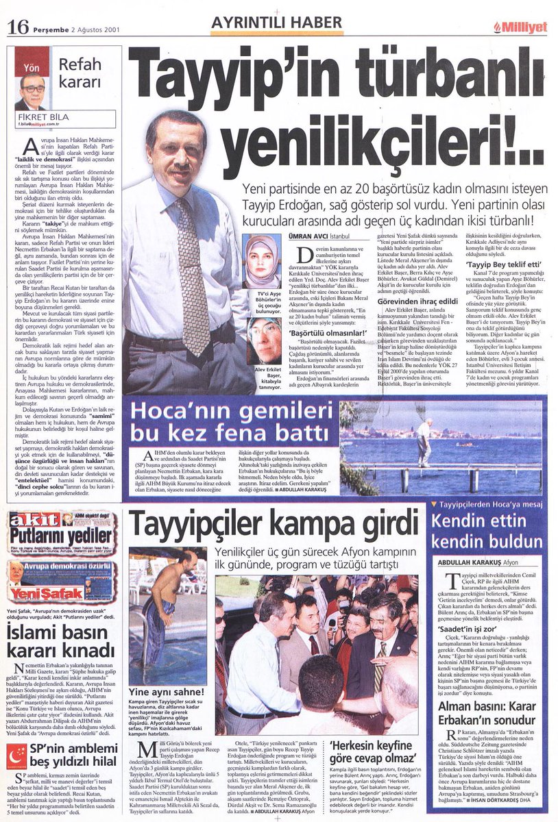 28 Şubatçı zihniyetin tüm engellemelerine, yasaklama girişimlerine rağmen AK Parti iktidar oldu. Aslında, #28Şubat zihniyeti bize AK Parti’yi kurdurdu. Mücadelemiz sadece o dönemin baskılarıyla sınırlı kalmadı, iktidarda da bu zihniyetle hesaplaştık.

Bu sürecin içinde, medyada