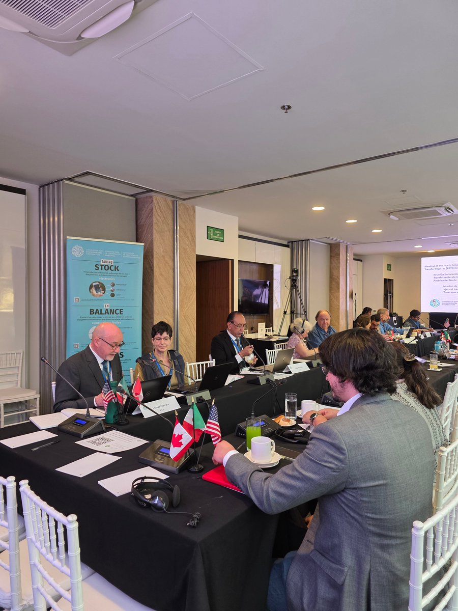 🏭 This week the CEC was in #MexicoCity 🇲🇽 for a meeting of the N.A. Pollutant Release &amp; Transfer Register (PRTR) Initiative!

Learn + about “Taking Stock” online:  
👉takingstock.cec.org/content/landin…
