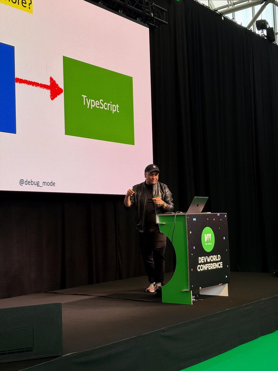 debug_mode's tweet photo. I had a fantastic time giving a talk on-
"Unraveling #JavaScript Prototypes" at @devworld_conf in Amsterdam β€οΈ
Thank you everyone for attending my talk π₯
Slides - https://t.co/ZqTaYhLc4P
Thanks to #devworldconf team for amazing event and @josgerards88 for the invitation https://t.co/TIdGYIBsLG