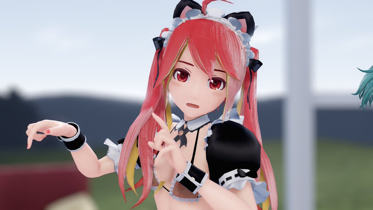 ドリルにしてないツインテトさん 