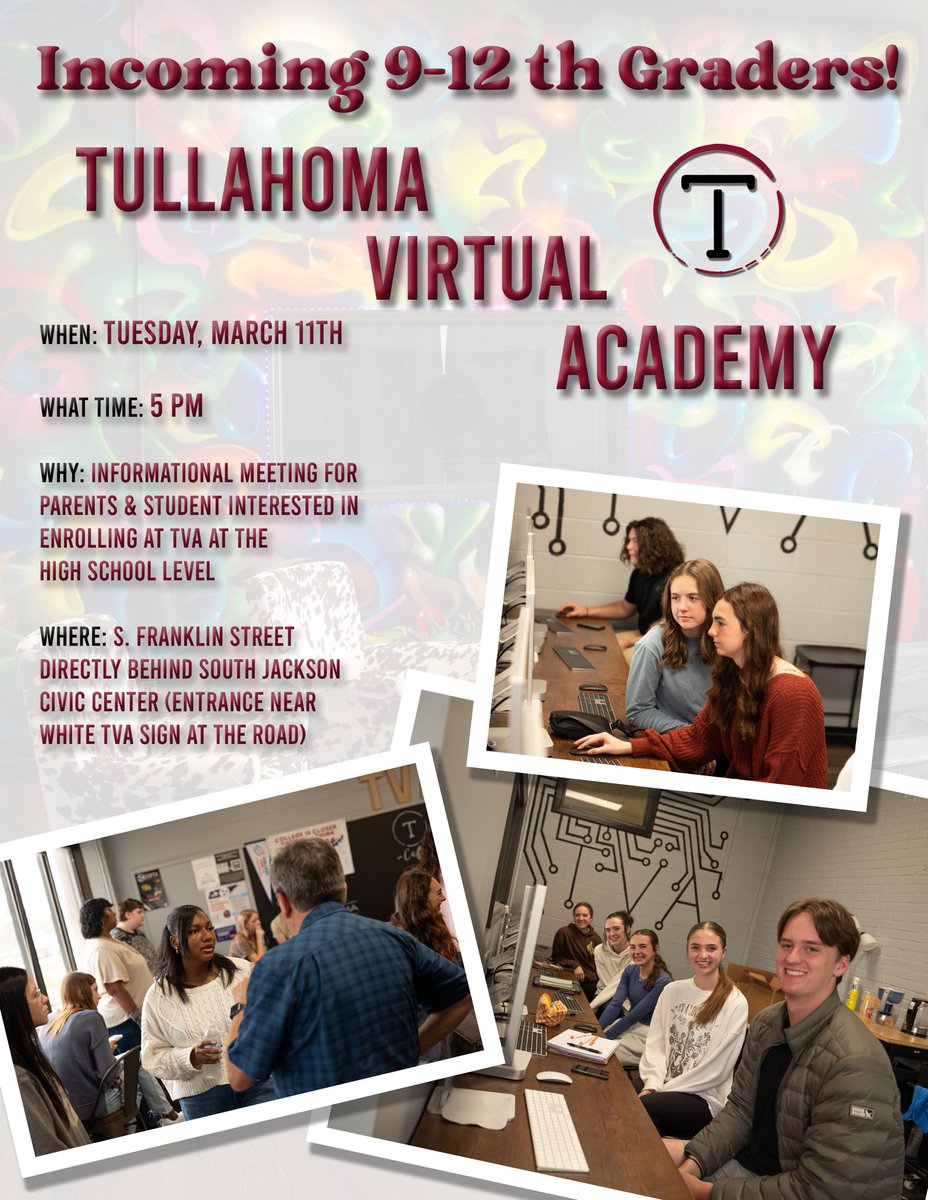 Upcoming Informational Meeting March 11th at 5pm