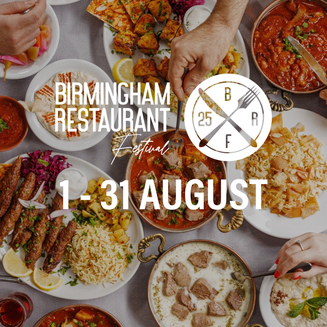 CALENDARS AT THE READY 🗓️ 

Birmingham Restaurant Festival returns for 2025 from 1 - 31 August. Mark your diaries in readiness for a month of incredible value menus and delicious dining experiences 🍽️