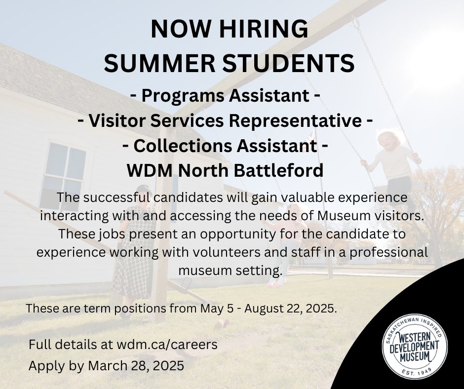 WDM (Western Development Museum) 🇨🇦 tweet media