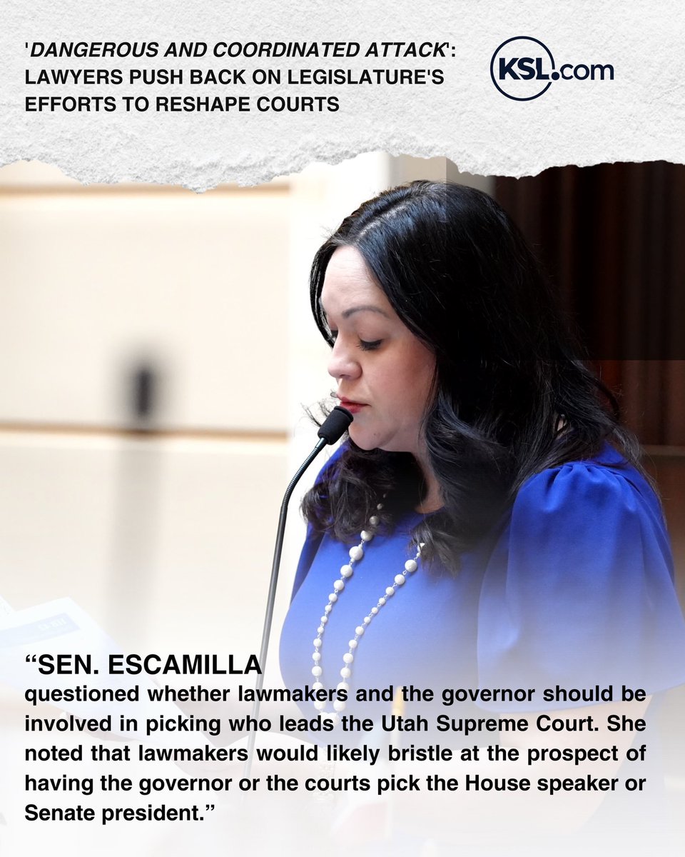 The balance between the three branches is integral to our democracy. Read the full article linked in our bio. #utleg #utpol #judiciary
