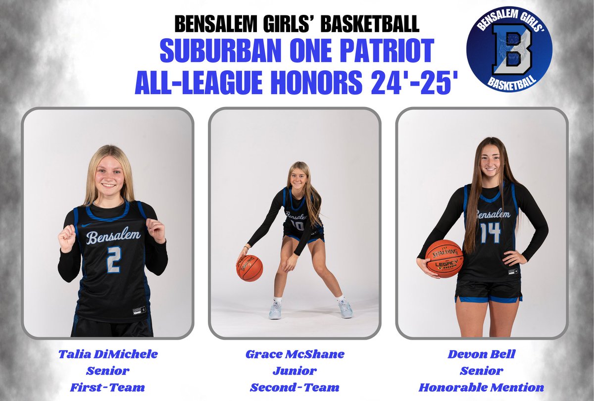 Bensalem Girls Basketball (@bensalem_gbball) on Twitter photo Congrats to our three all-league selections! Three great basketball players and even better kids! Their futures are bright! ☀️ <a href="/SOLsports/">SOLsports</a> <a href="/Owls_Athletics/">Bensalem HS Athletic</a> <a href="/BensalemSchools/">Bensalem Schools</a> #WEnotME 🦉🏀 Congrats to our three all-league selections! Three great basketball players and even better kids! Their futures are bright! ☀️ <a href="/SOLsports/">SOLsports</a> <a href="/Owls_Athletics/">Bensalem HS Athletic</a> <a href="/BensalemSchools/">Bensalem Schools</a> #WEnotME 🦉🏀