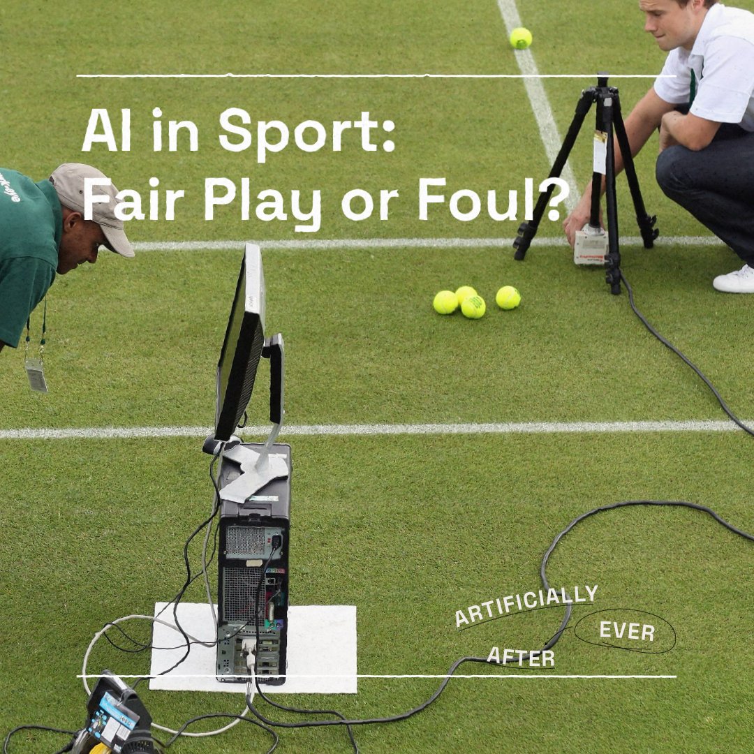 New Episode! AI in Sport: Fair Play or Foul? 🏆🎾

In this episode, we explore the broad application of AI across the entire sporting landscape.

Is AI a game-changer or a step too far? 🤔 

🎧 Listen now! Link in bio.

#ArtificialIntelligence #SportsTalk #MachineLearning