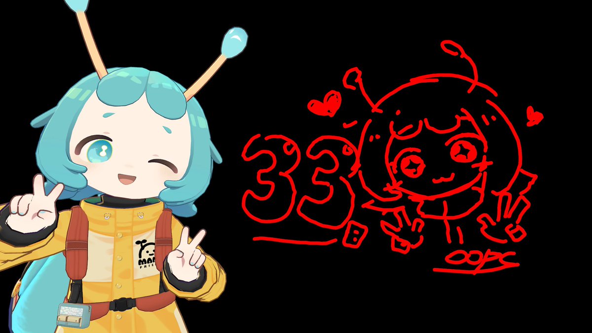 #VRCラジオ体操 
気がついたら、のべ一ヶ月を超えておりました!
参加毎にイルネルちゃんを描くなどをしている。 