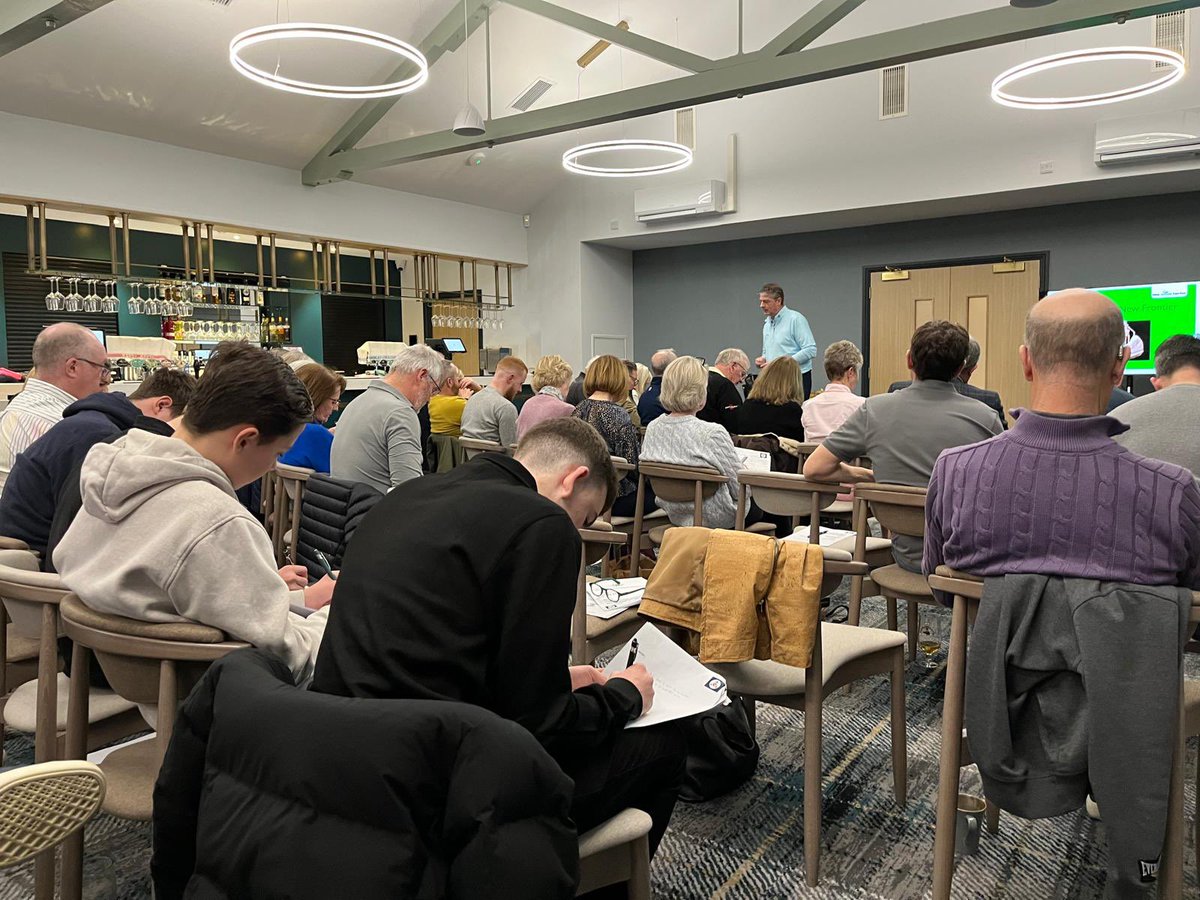 Brilliant evening at BSGC with <a href="/TheMindFactor/">The Mind Factor</a> Karl Morris. So many great things to take away and work on. Looking forwards to improving in 2025!