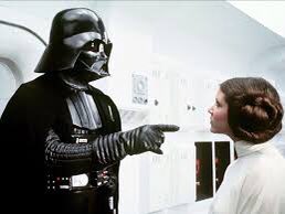 "You should be saying thank you to me for trying to end this conflict by building the Death Star."