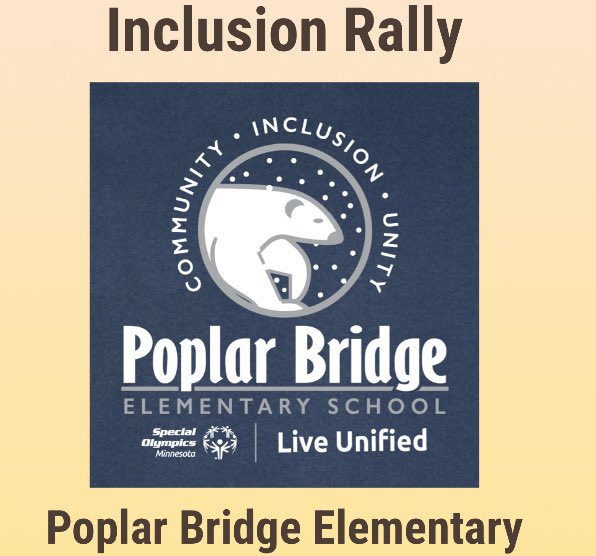 MrJustinLund's tweet photo. 🚨Inclusion Post!🚨This month’s whole school book was “We Move Together” w/ the focus on seeking understanding. 
Today we had an inclusion rally w/ over 500 people! We sang kindness songs and students spoke about our Unified Club and Unified PE class. SO. MUCH. FUN! @SOMinnesota https://t.co/dG3TxqoA2A