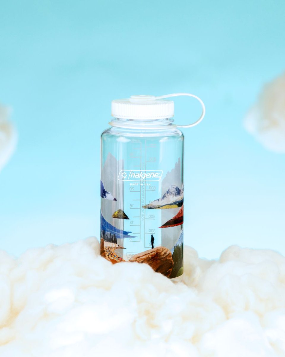 It was all a dream… until now. ✨
Step into a world where imagination reigns and nature knows no bounds. The Surrealist Collection is here. 🦋🚀🏔️
nalgene.com/product/32oz-w…