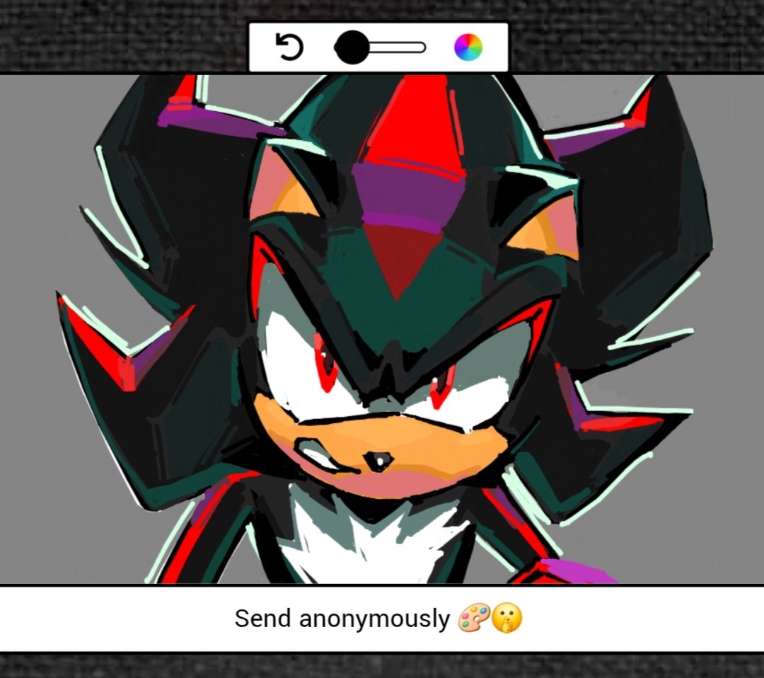 I like leaving him on ppl's pages like a cat up for adoption #ShadowTheHedgehog