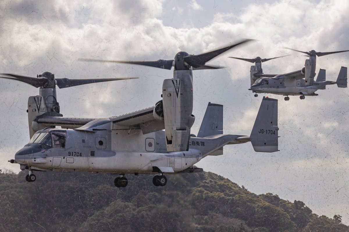 Japanese V-22 Ospreys 🇯🇵
.
IG: Sgt. Tyler Andrews