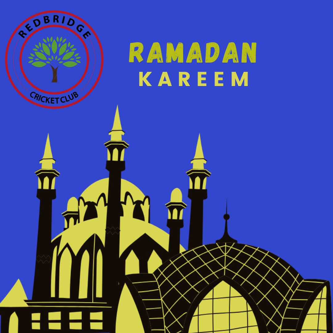Ramadan Kareem to all the  Redbridge CC family who are observing 🌙