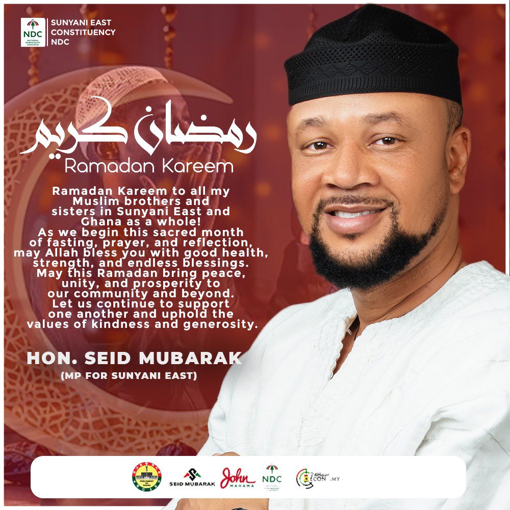 MubrakSeidMP's tweet image. Ramadan Mubarak to my Constituents and to the entire Nation.