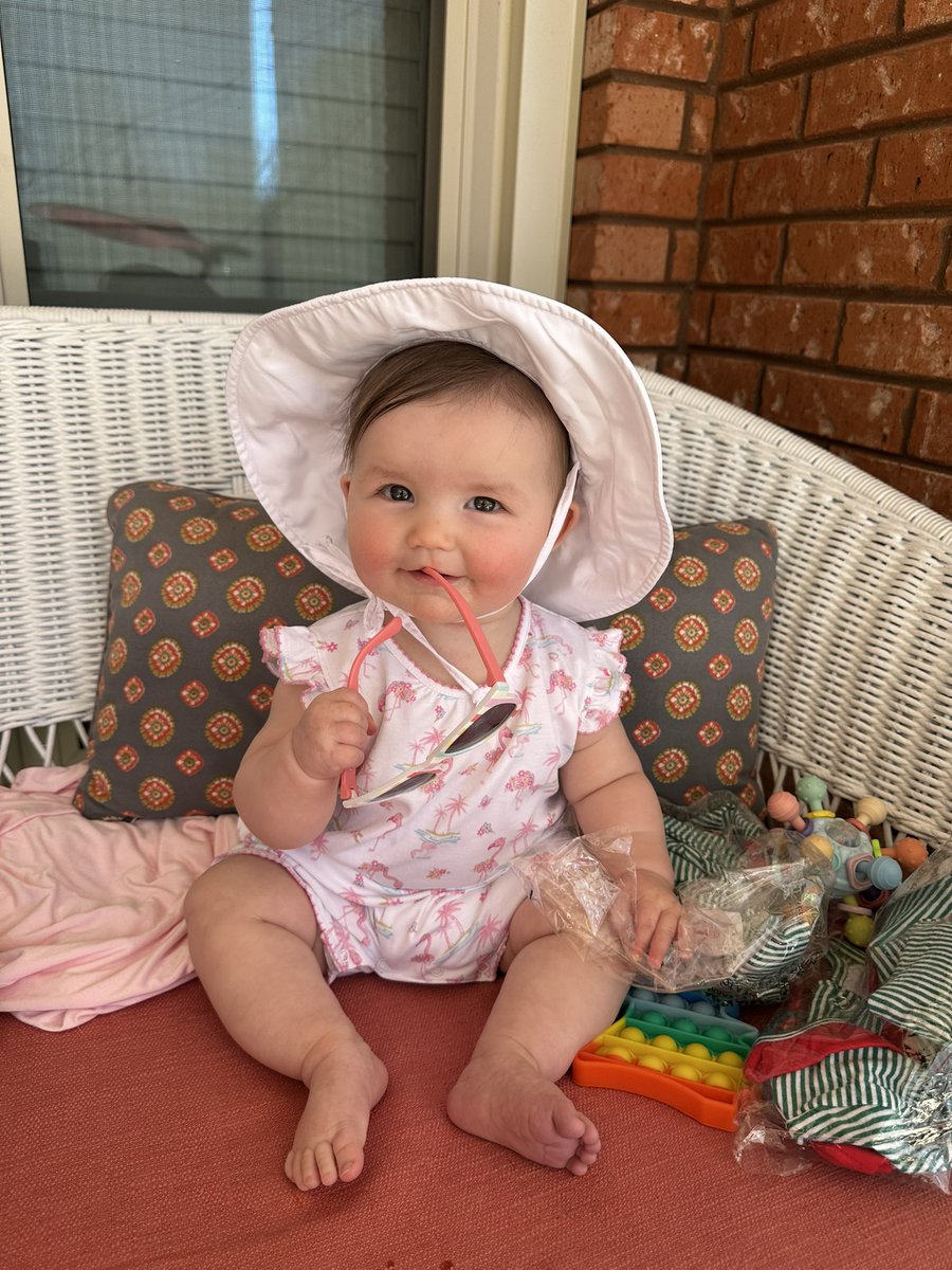 When your Granddaughter is pretty perfect!  Sweet sweet Sarah you are my ❤️! #perfectbabyonX <a href="/elonmusk/">Elon Musk</a> <a href="/GerberBabies/">Gerber</a>