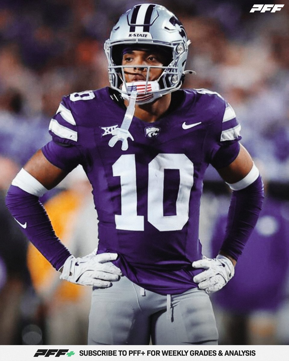 PFF College (@pff_college) on Twitter photo Kansas State CB Jacob Parrish at the 2025 Combine:
🟣 40 Yard Dash: 4.36u (4th)
🟣 Vertical Jump: 37’50” (3rd)
🟣 Broad Jump: 10’9” (3rd)
<a href="/KStateFB/">K-State Football</a> Kansas State CB Jacob Parrish at the 2025 Combine:
🟣 40 Yard Dash: 4.36u (4th)
🟣 Vertical Jump: 37’50” (3rd)
🟣 Broad Jump: 10’9” (3rd)
<a href="/KStateFB/">K-State Football</a>