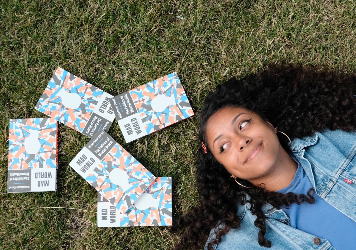 Is it possible to go mad in a safer and positive way?

Take a look at this month's DASH newsletter - mailchi.mp/376bc478987d/d…

Image: Micha Frazer-Carroll, 'Mad World', photo by Edi McGurk.