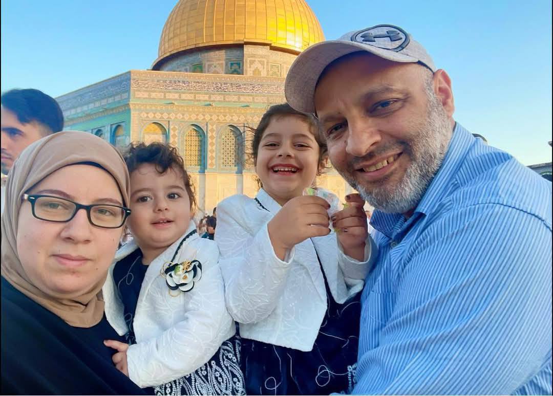 9 months pregnant, journalist Bayan Al-Jaaba’s detention is extended by the Zionist occupation army after she was kidnapped from inside Al-Aqsa Mosque.

– West Bank sources.