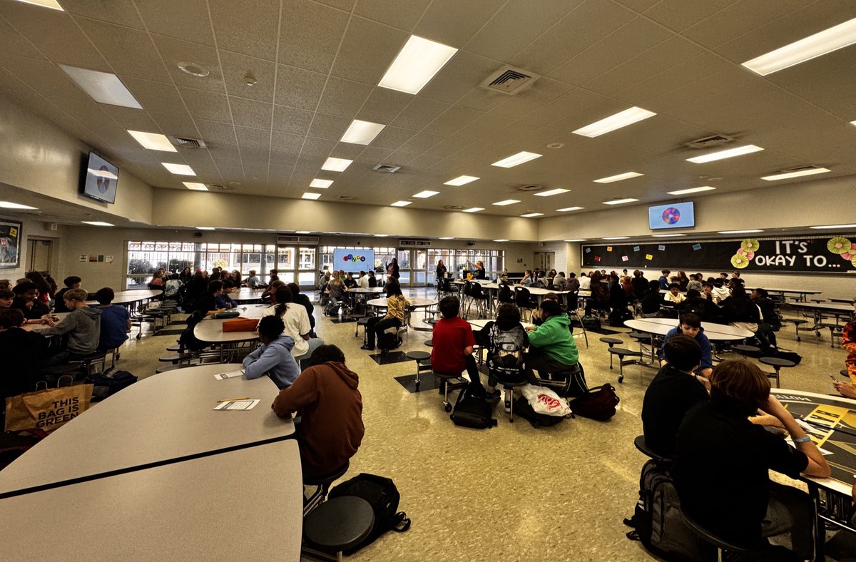 Huge thanks to <a href="/AmstiUAH/">AMSTI-UAH</a> for delivering an awesome ACAP Student Experience presentation to our kids <a href="/monroviahawks/">Monrovia Middle</a> <a href="/MadCoSchools/">MadCoSchools</a> #gohawks