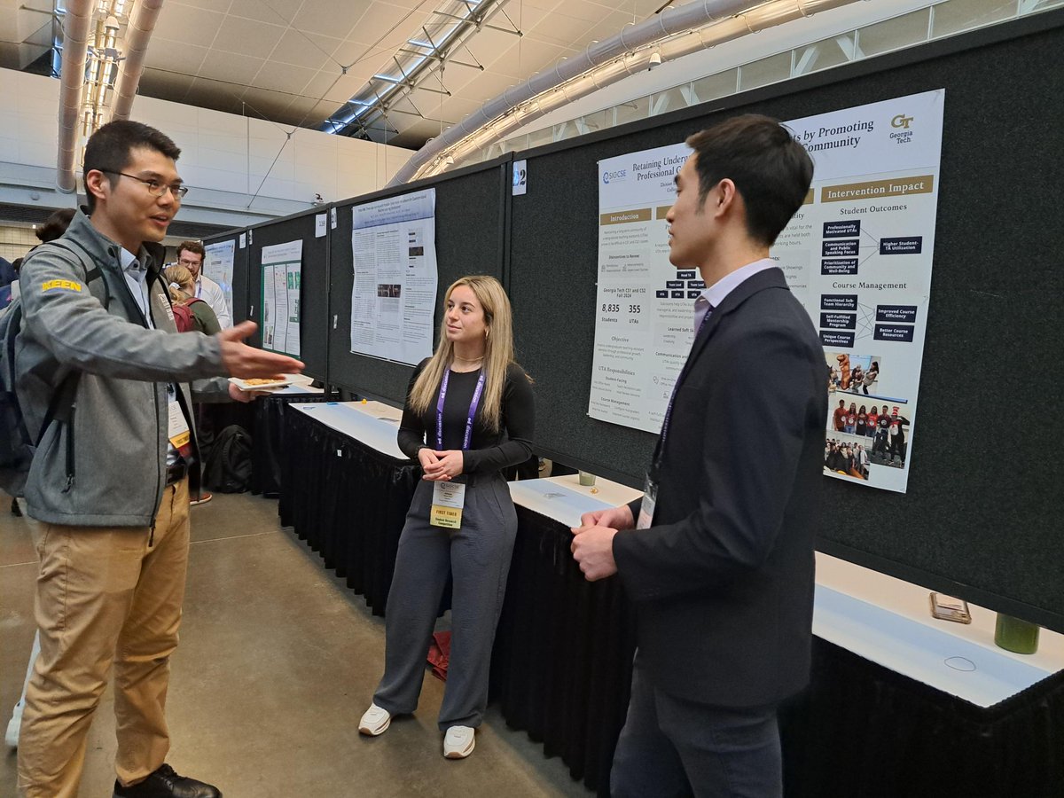 gt_sci's tweet image. #SIGCSE2025 is buzzing with energy! ⚡ Our experts are presenting their research and exchanging ideas. Check out more event photos and highlights here! 📸👇
sites.gatech.edu/research/sigcs…
