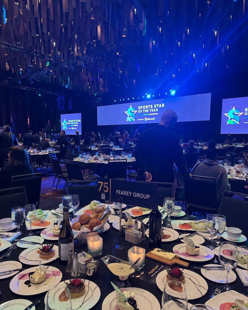 Had a blast at the <a href="/SeattleSC/">Seattle Sports Commission</a>'s 90th Annual Sports Star of the Year! Celebrating the athletes, teams, and leaders who make Seattle sports special. Proud to partner with an organization making a big impact in our community!