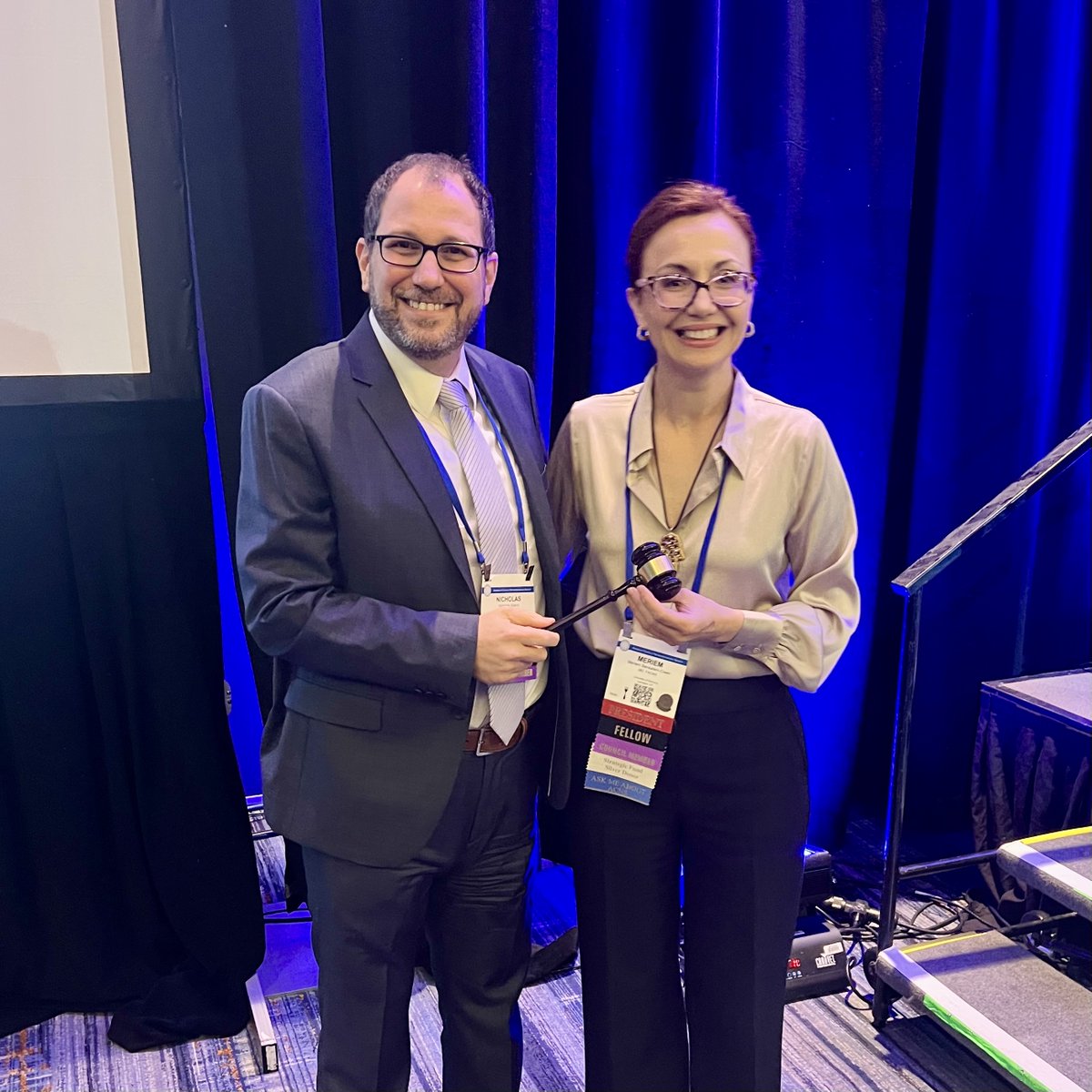ACNS (@acns_org) on Twitter photo Congratulations to the new ACNS President, Nicholas S. Abend, MD, MSCE, FACNS! Thank you, outgoing President <a href="/bensalem_owen/">Meriem Bensalem-Owen, MD, FAES, FANA, FACNS</a>, for your dedication and service to ACNS! #ACNS2025 Congratulations to the new ACNS President, Nicholas S. Abend, MD, MSCE, FACNS! Thank you, outgoing President <a href="/bensalem_owen/">Meriem Bensalem-Owen, MD, FAES, FANA, FACNS</a>, for your dedication and service to ACNS! #ACNS2025