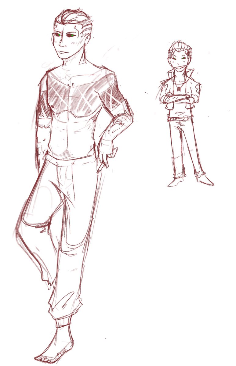 Needs to draw more 
But here’s my V 
He needs a smooch