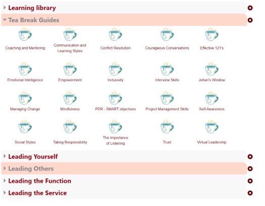Lou29Laura's tweet photo. Proud  to share after Two years in development my vision of The Leadership Hub has finally come together! 
Hosting learning resources from Leadership Teabreak guides,  links to external content and of course our internal leadership courses and NFCC leadership courses. https://t.co/fEPFB9Gf1y