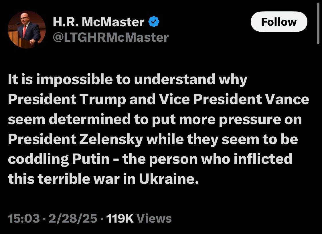 Donald Trump’s former National Security Adviser 👇