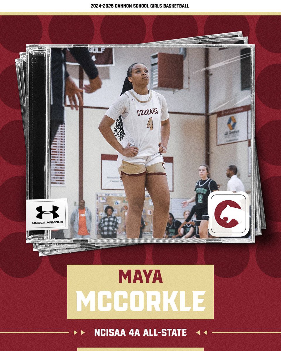Congratulations to <a href="/MccorkleMaya/">Maya McCorkle</a> for earning a spot on the NCISAA 4A All-State team!

#LeaveALegacy