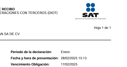conta_tip's tweet photo. Amigos, la pagina para enviar DIOT ya funciona pero solo con cargabatch, ¡éxito a todos!

#comunicadosat
#satmx
#diot 
#contatips https://t.co/RoWwa8OZK7
