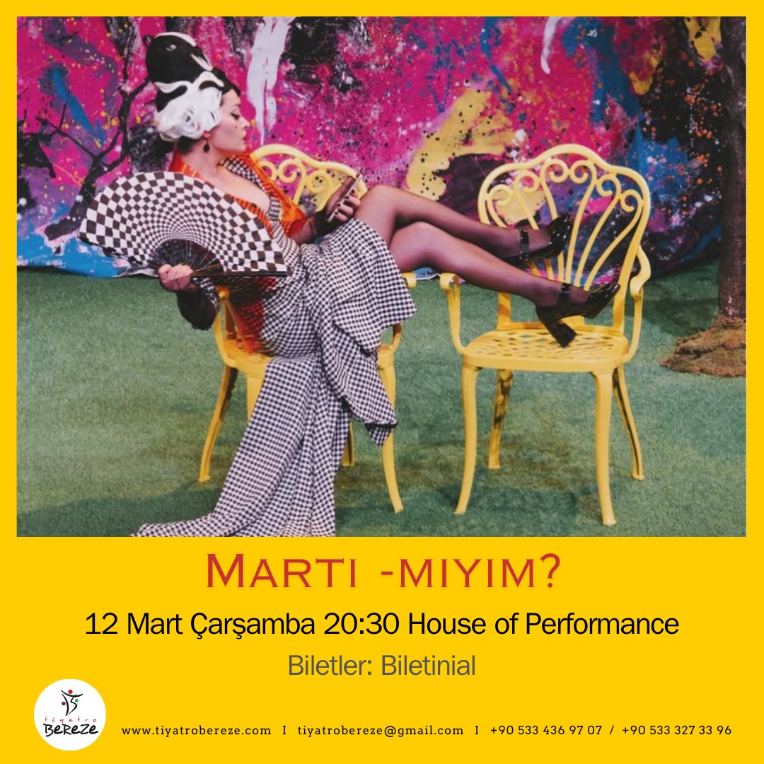 Biletler: biletinial.com/tr-tr/tiyatro/…