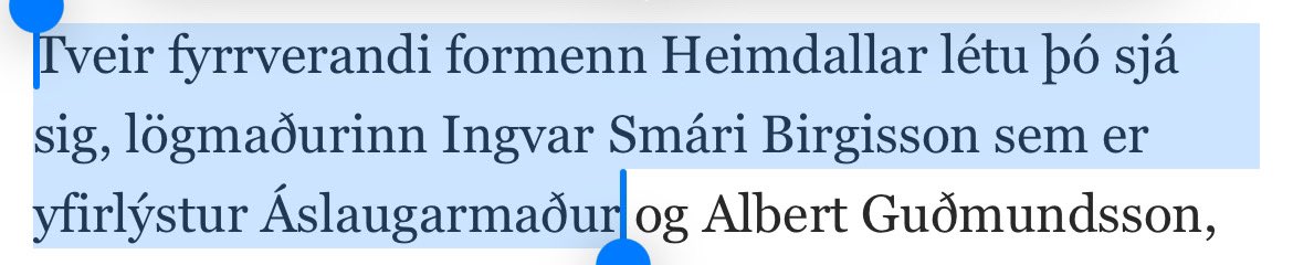 Ég sem hélt að hann væri yfirlýstur Tönjumaður 😤