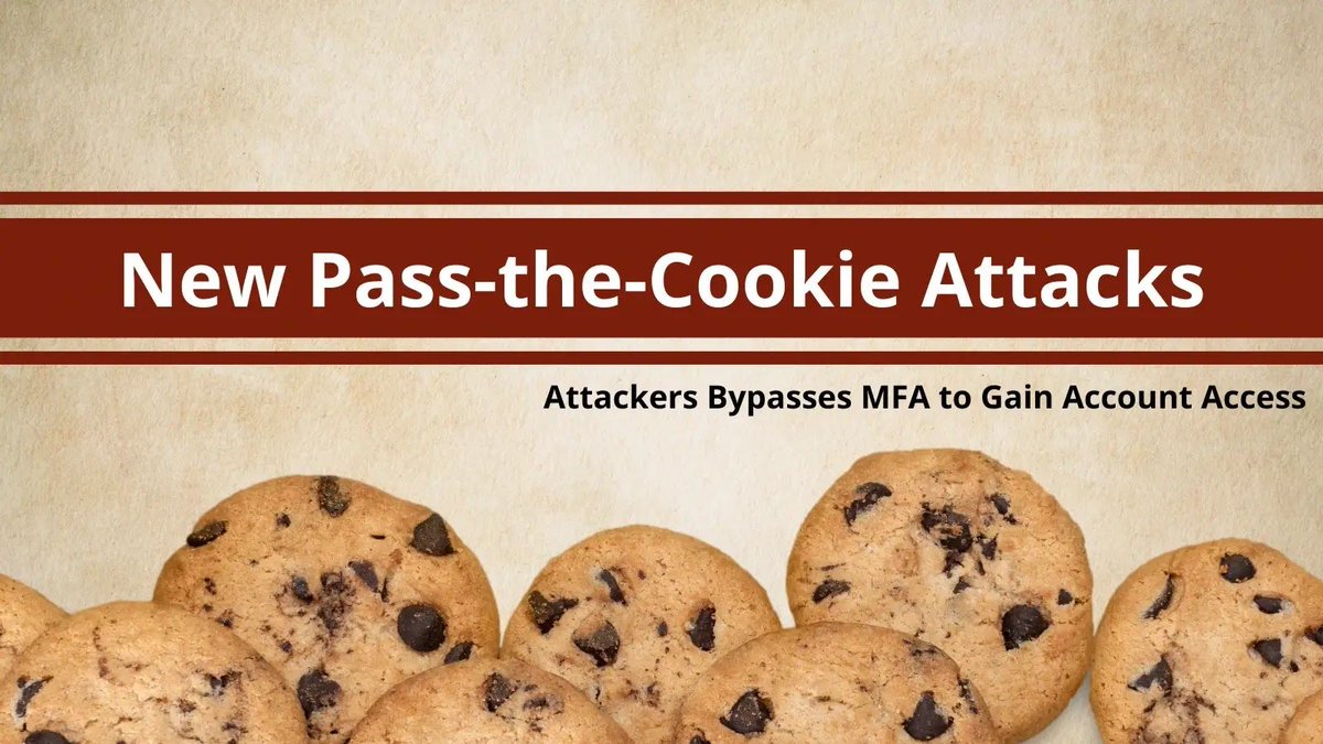 Cyber criminals are using 'pass-the-cookie' attacks to bypass #MFA. buff.ly/4hY1arH
#InfoSec #CyberCrime