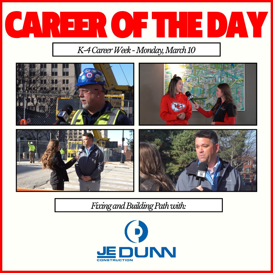 Fort Osage (@fortosageschool) on Twitter photo We are kicking off our K-4 Career Week! Today, elementary students will be learning about careers in building and fixing from <a href="/JEDunn/">JE Dunn Construction</a> We are kicking off our K-4 Career Week! Today, elementary students will be learning about careers in building and fixing from <a href="/JEDunn/">JE Dunn Construction</a>