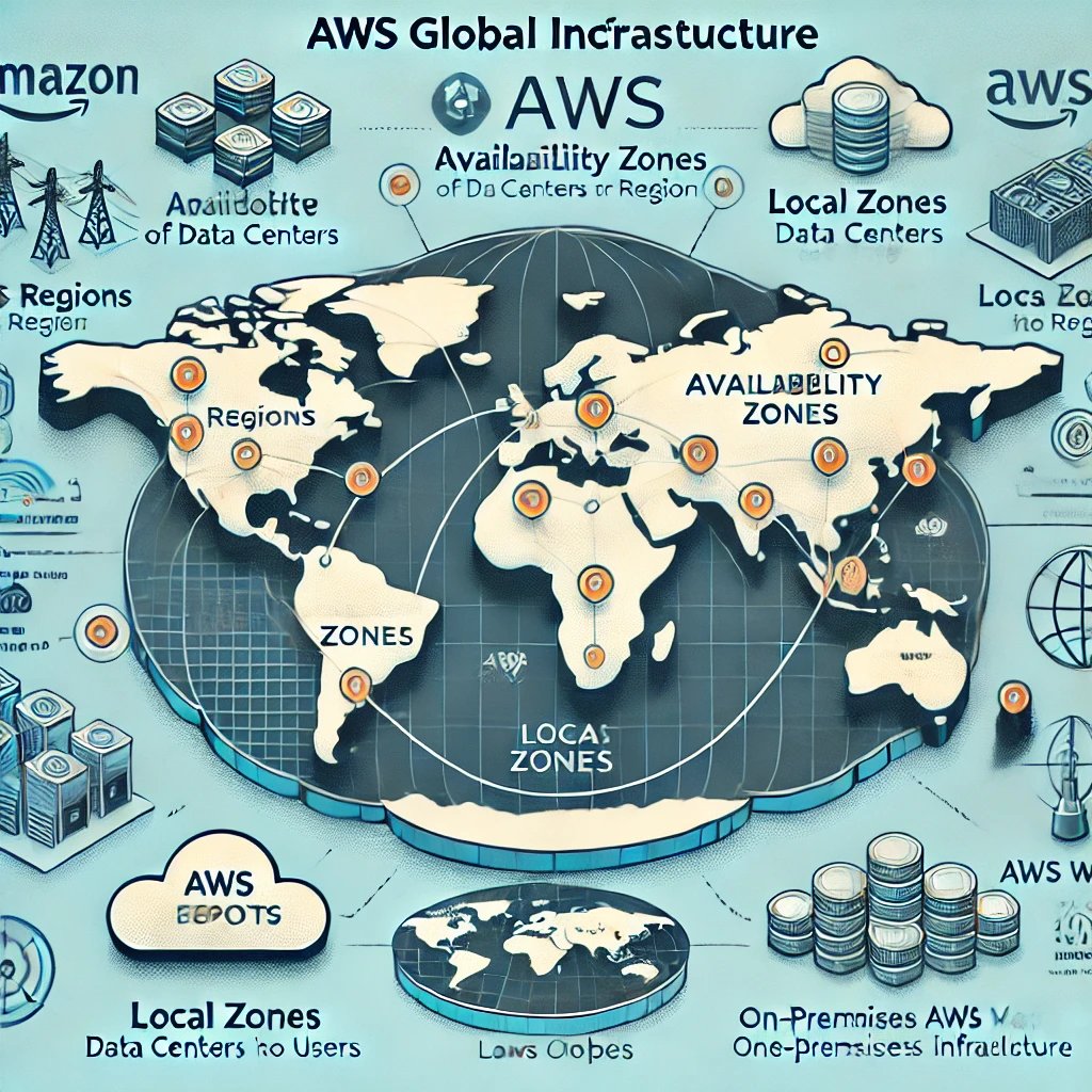 Adarshrai002's tweet photo. 🏢 Availability Zones – Multiple fault-tolerant data centers in each region
📍 Local Zones – Ultra-low latency AWS services near users
🏠 AWS Outposts – AWS infrastructure on-premises
📡 AWS Wavelength – AWS + 5G for next-gen low-latency apps https://t.co/GeH5vm4emI