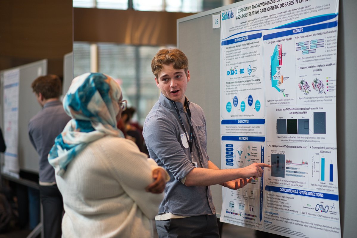 This #RareDiseaseDay, the SickKids community came together to show how #PrecisionChildHealth and #SKReseach are informing novel approaches to diagnose and treat rare conditions.

Check out some pictures from the event⬇️