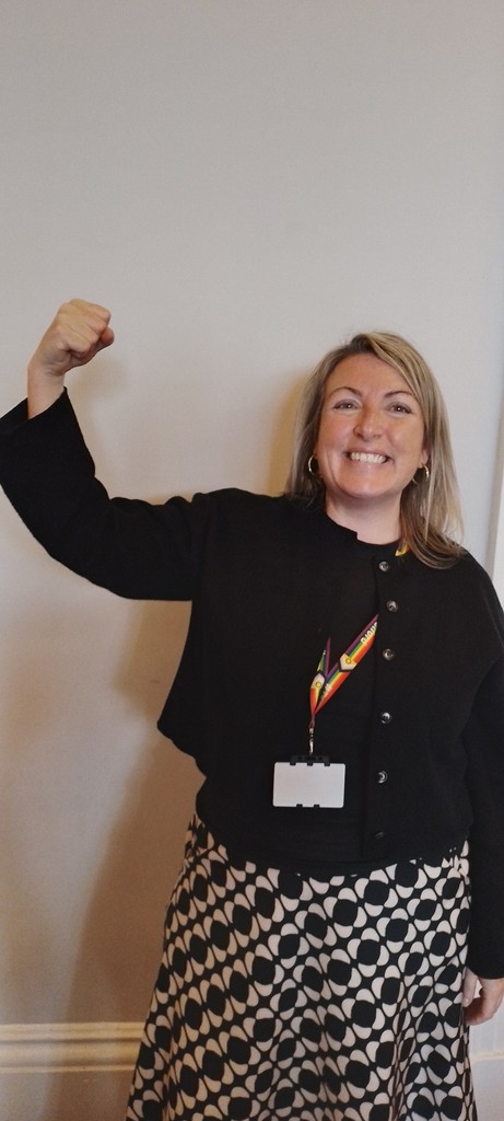 Less than a week to go to our #InternationalWomensDay event at The Deans Youth Centre and as always Becky is showing her support for the young women in Salford.  We are lucky to have such great female role models for our young women in Salford to aspire to 👍

#iwd25