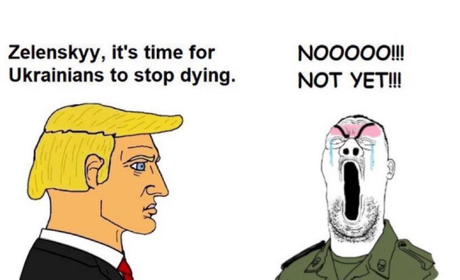 mask_bastard's tweet image. Why won’t Zelenskyy end the war?