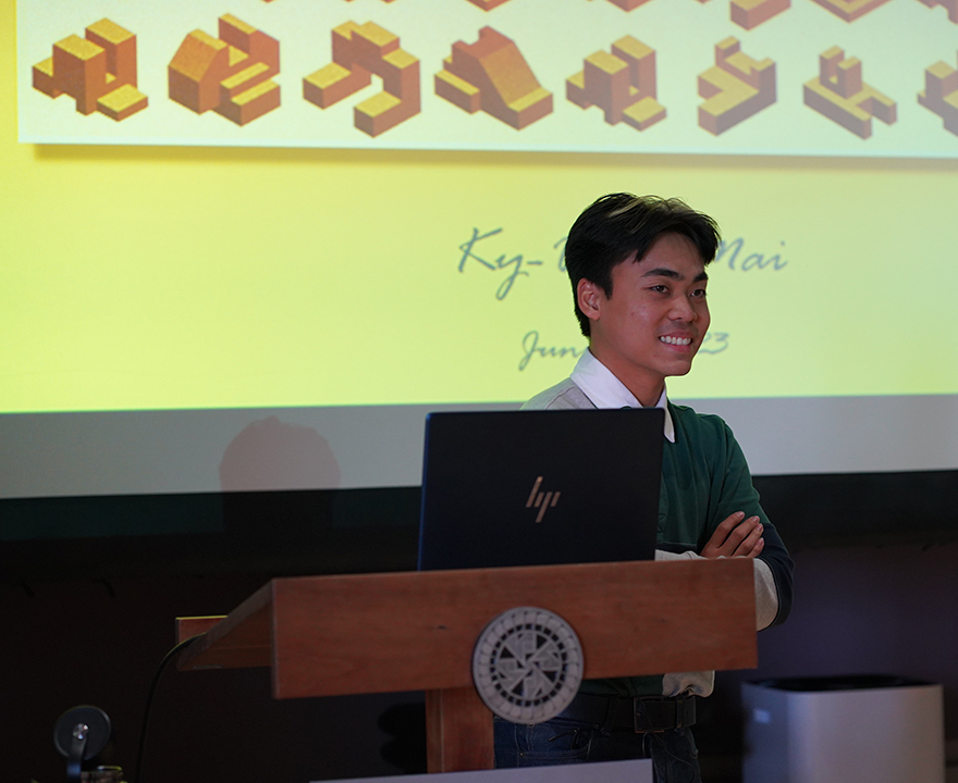 Beyond the data | <a href="/UCIrvine/">UC Irvine</a> language science and data science double-major Ky-Vinh Mai tackles big questions in ethics and AI

socsci.uci.edu/newsevents/new…
