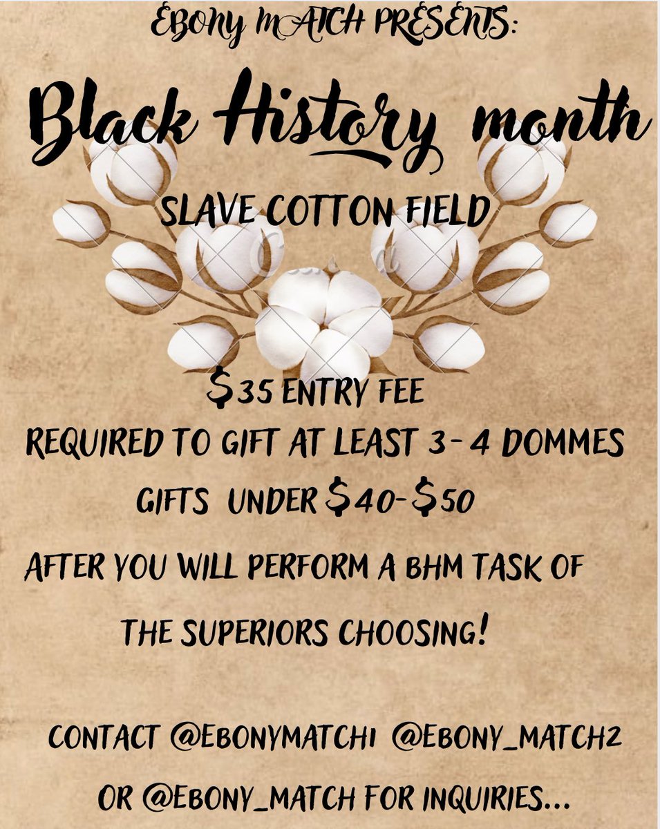 Ebony_Match2's tweet photo. It's officially the last day of Black History Month!

The Slave ship will be leaving the Harbor until Juneteenth!!!

Still in need of an owner we still have time left to find you one.

SUBMIT   NOW! https://t.co/riywiON4xo