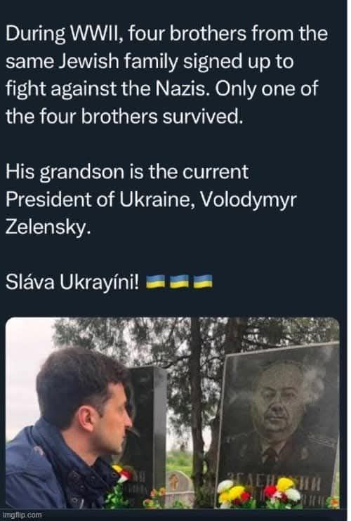 JamesTate121's tweet image. This is what a hero looks like. #Zelensky