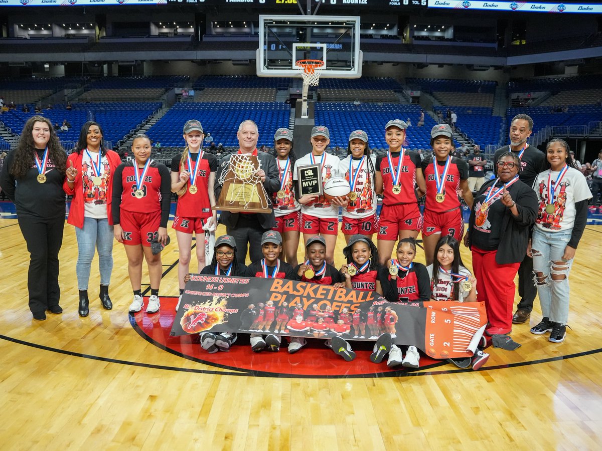 3A-D2 #UILState Champions. Congrats Kountze Lionettes! 🦁🏆🏀