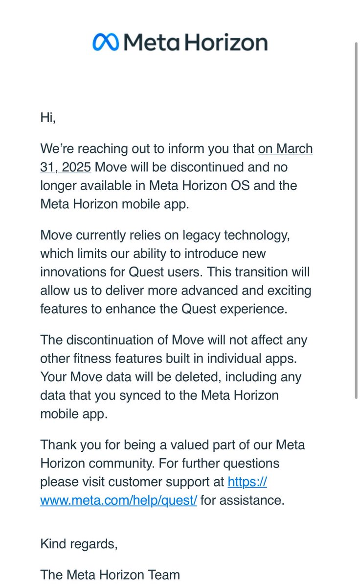 Meta copied my app from 2020, destroyed it with firmware, then tried to poach my engineering team.

Just to sunset their copy 5 years later.

Reality labs is ran by absolute clowns and they deserve to lose the VR race.
