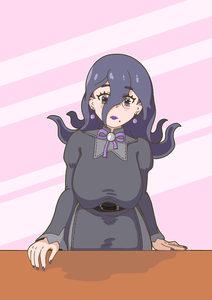 A new Hex Maniac design calls for new Hex Maniac art, and yes, I momified her.

#HexManiac #Pokemon #Art