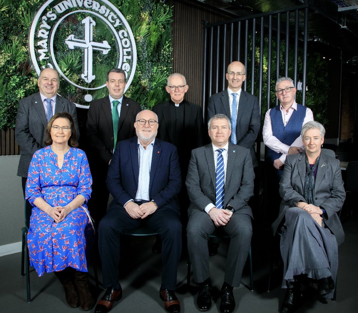 We had a joint meeting of the Senior Leadership Teams of St Mary’s and Stranmillis University Colleges today.Our Colleges work together on a wide range of educational matters in the framework of partnership with Queen’s University.